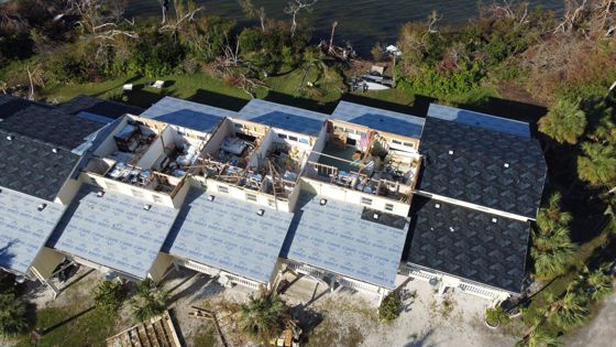 Storm Damage — Waterfront Complex